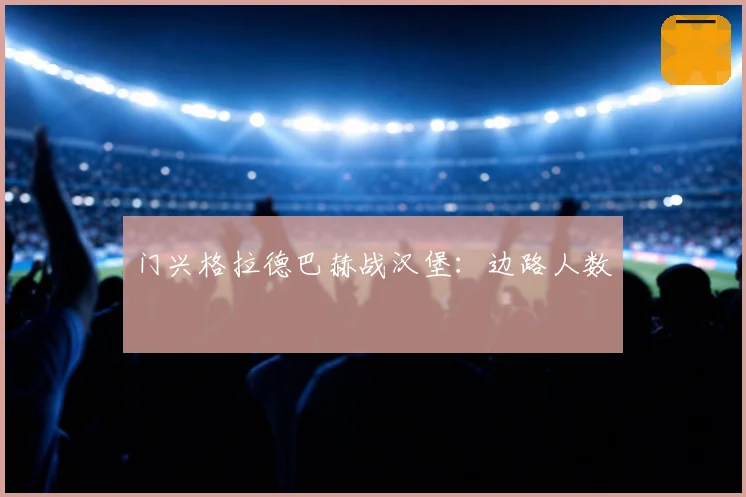 门兴格拉德巴赫战汉堡:边路人数